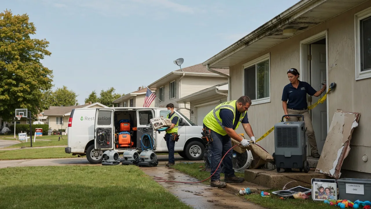 Water Damage Restoration in Asbury, MO near me